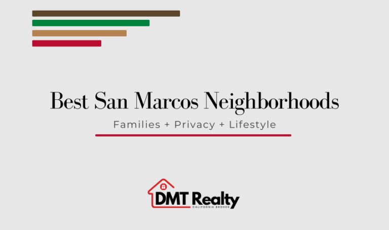 Best San Marcos neighborhoods for families, privacy, convenience, and lifestyle