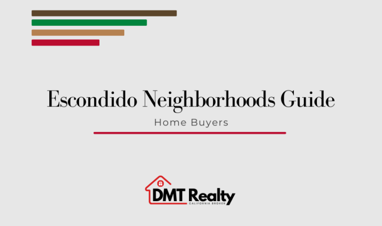 Escondido neighborhoods guide for home buyers in Escondido CA