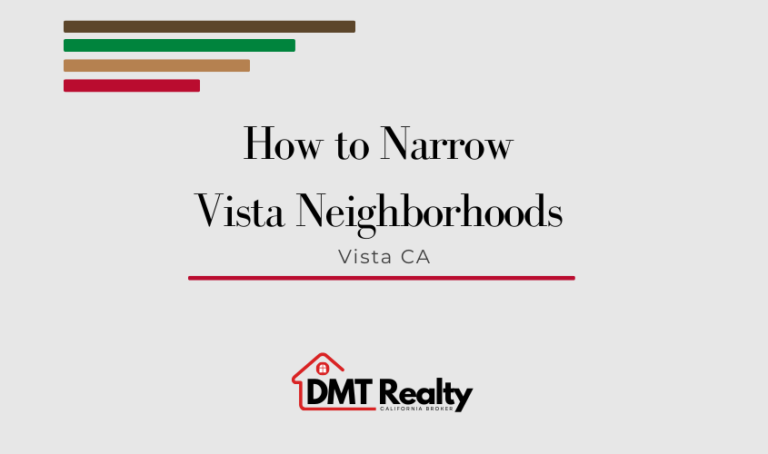 How to narrow Vista neighborhoods based on lifestyle, budget, and schools