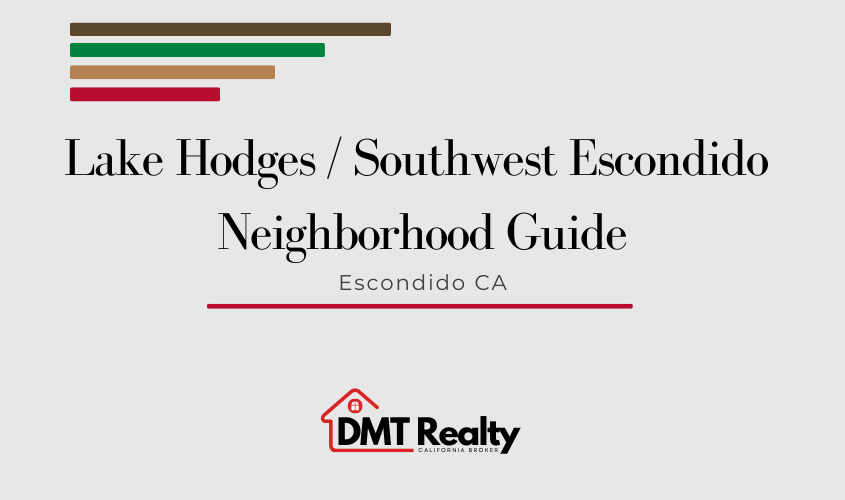 Lake Hodges Southwest Escondido neighborhood guide for home buyers in Escondido CA