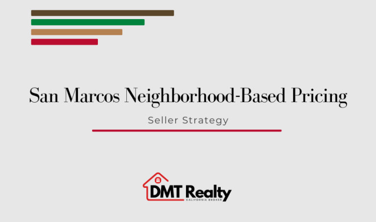 What home sellers in San Marcos should know about neighborhood-based pricing