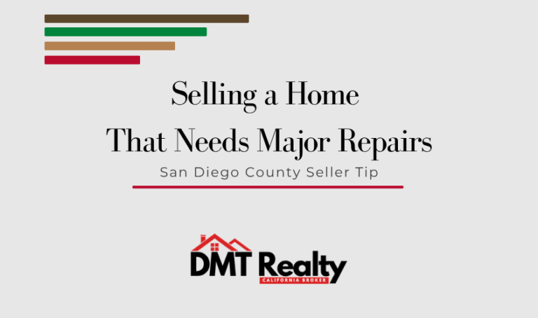 Can I sell my home if it needs major repairs