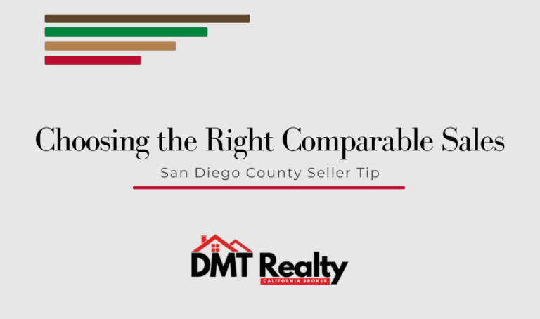 How to choose comparable sales when pricing your home using recent local sales