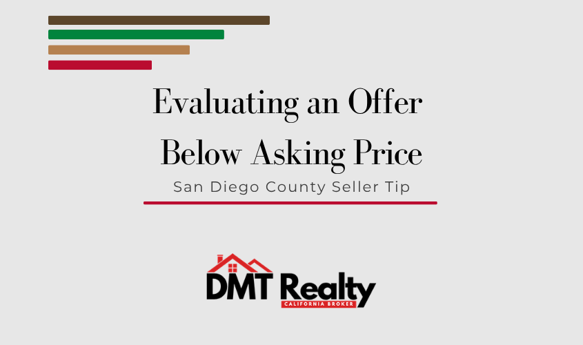 How to evaluate an offer below asking price