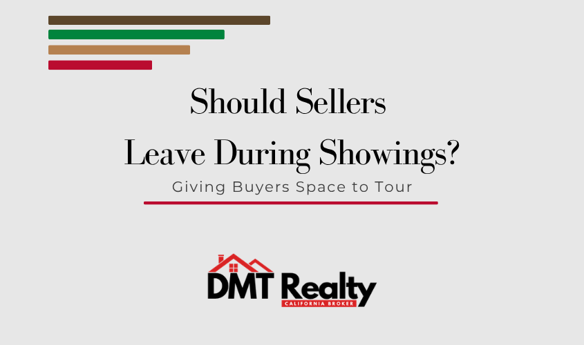 Do I have to leave my home during a showing as buyers tour a listed property with their agent