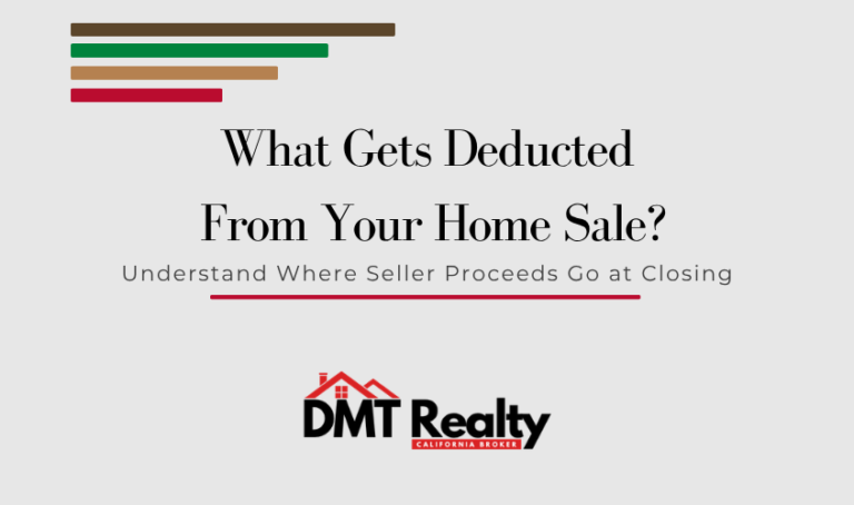 Expenses deducted from seller proceeds at closing