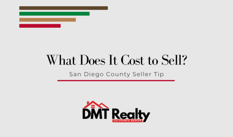 how much does it cost to sell a home in San Diego County