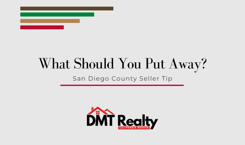 what should I remove from my home before listing it for sale